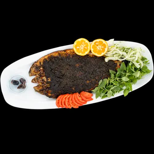 ماهی قزل آلا( کبابی ) با حشو